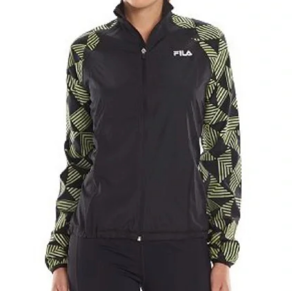 NEW FILA Sport Truglow Jacket Zip Up M
